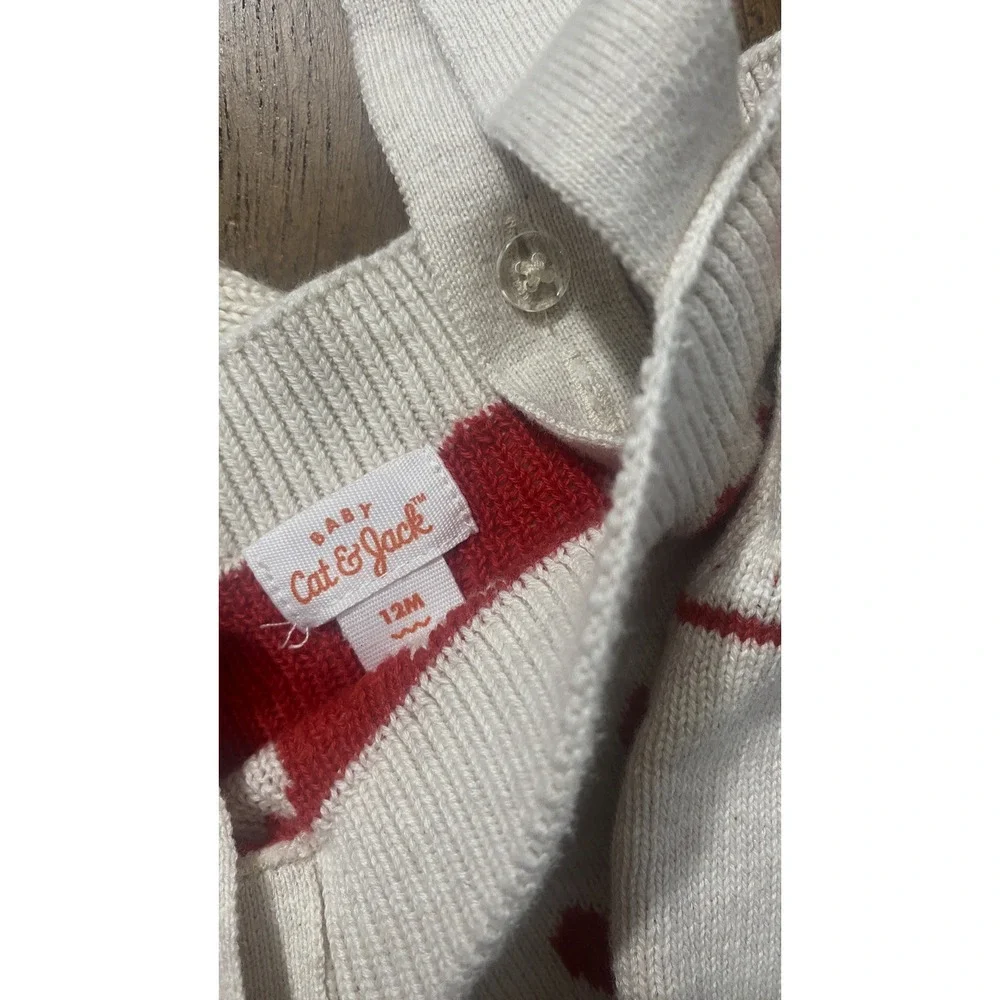 Baby B'Gosh Oshkosh 12 Month Cardigan/Sweater PLUS 2 Knit One Piece Cat & Jack
